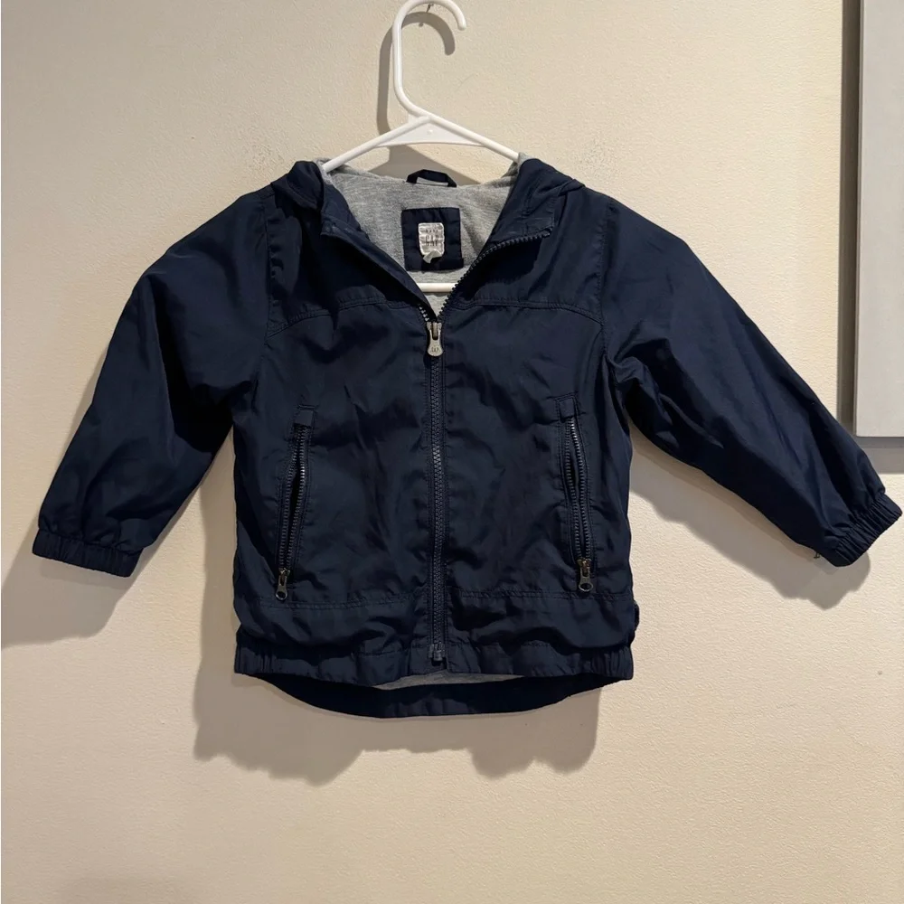 GAP‎ Blue Raincoat Lightweight Classic Design 3T